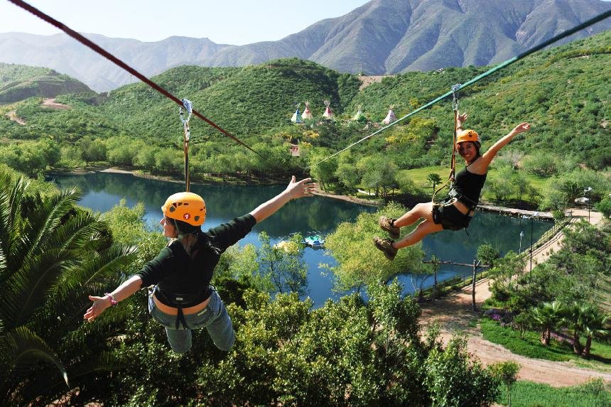 PARQUES DE AVENTURA AÉREA Y TIROLESA